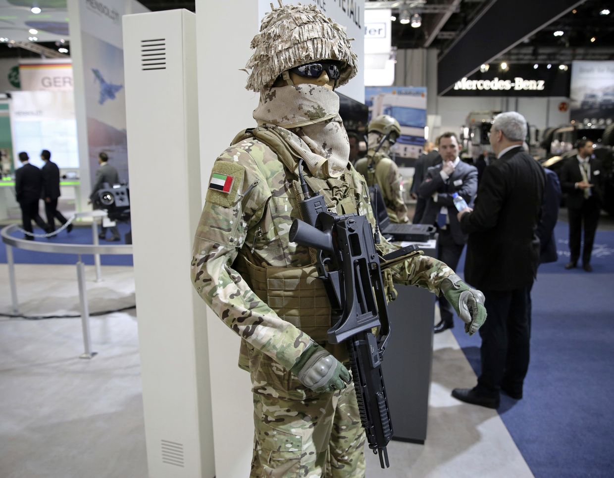Международная выставка вооружения IDEX 2017 в Абу-Даби