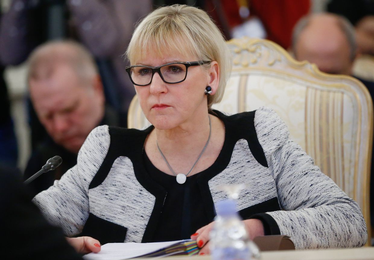 Министр иностранных дел Королевства Швеции Маргот Валльстрём