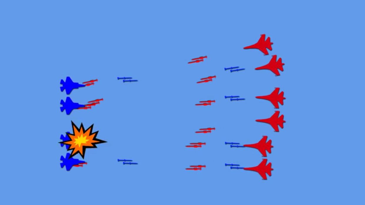 F-35 против Су-35: атака Молний