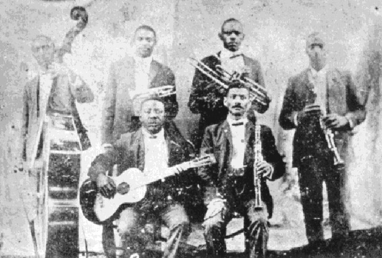 Джаз-бэнд Бадди Болдена. Около 1905 года