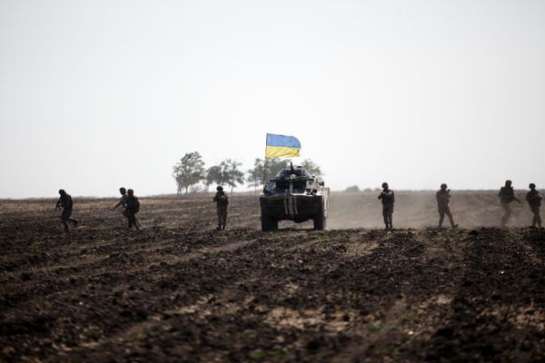 Солдаты ВСУ на востоке Украины Солдаты ВСУ на востоке Украины