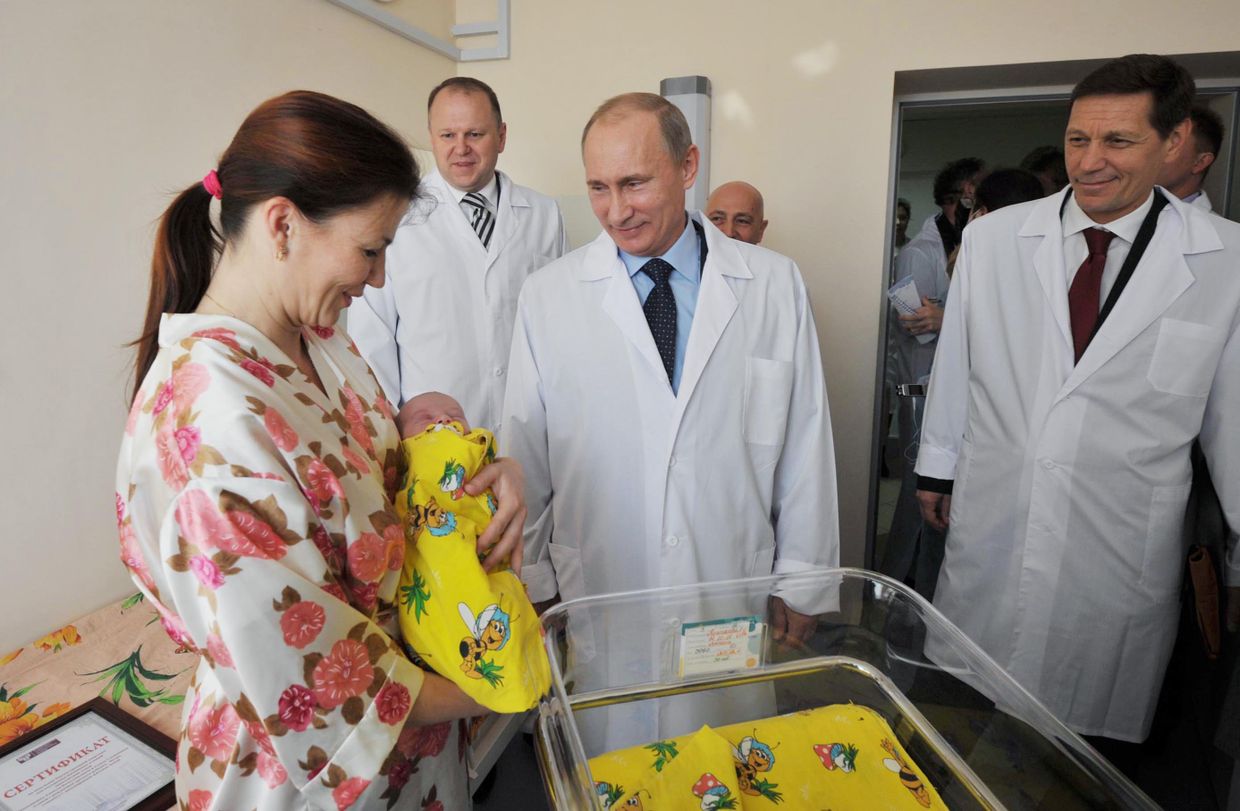 Председатель правительства РФ Владимир Путин в родоме