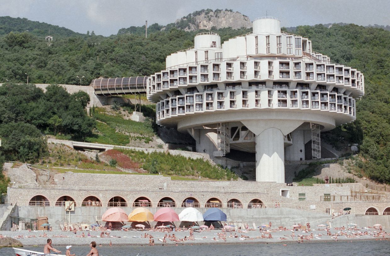 Здание пансионата «Дружба»