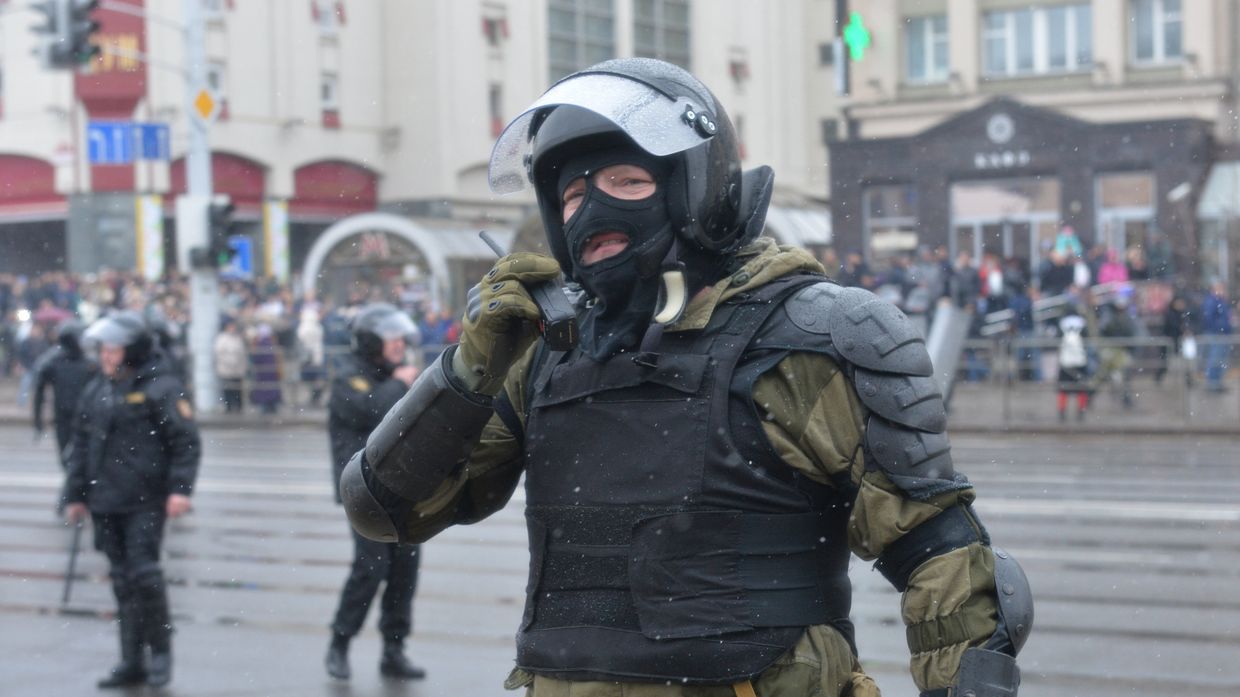 В Минске прошла несанкционированная акция оппозиции