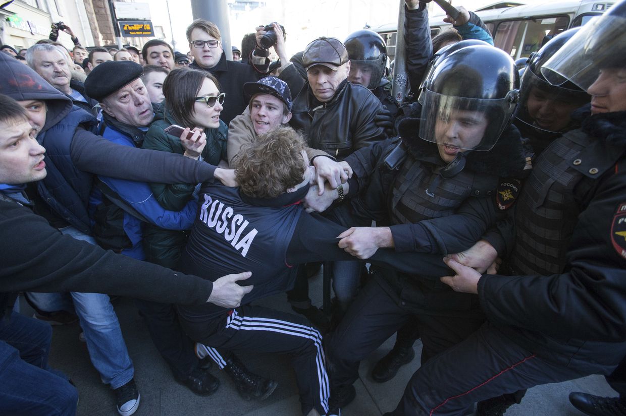 Антикоррупционный митинг в Москве