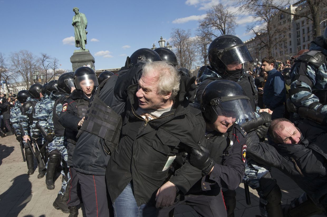 Антикоррупционный митинг в Москве