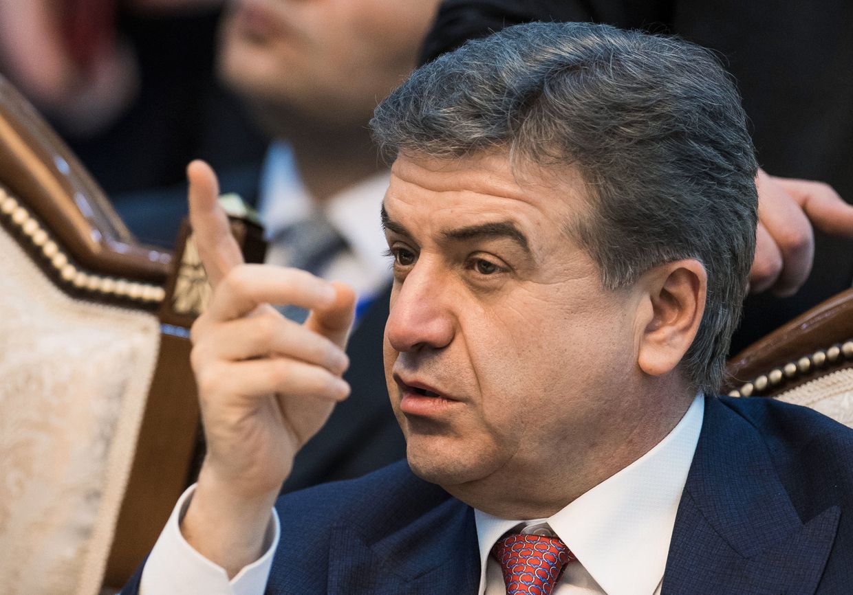 Премьер-министр Армении Карен Карапетян