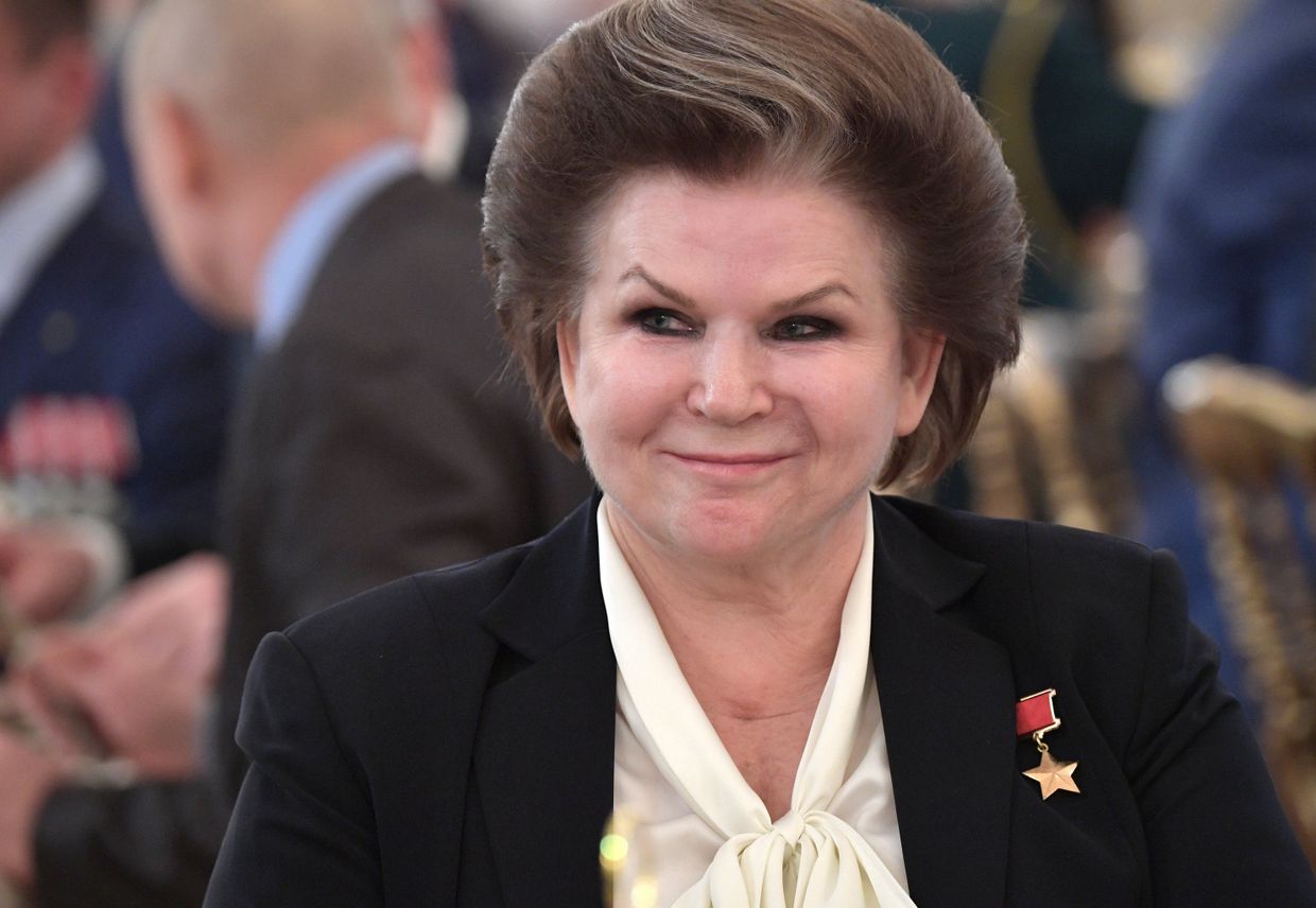 Валентина Терешкова на приёме по случаю Дня Героев Отечества