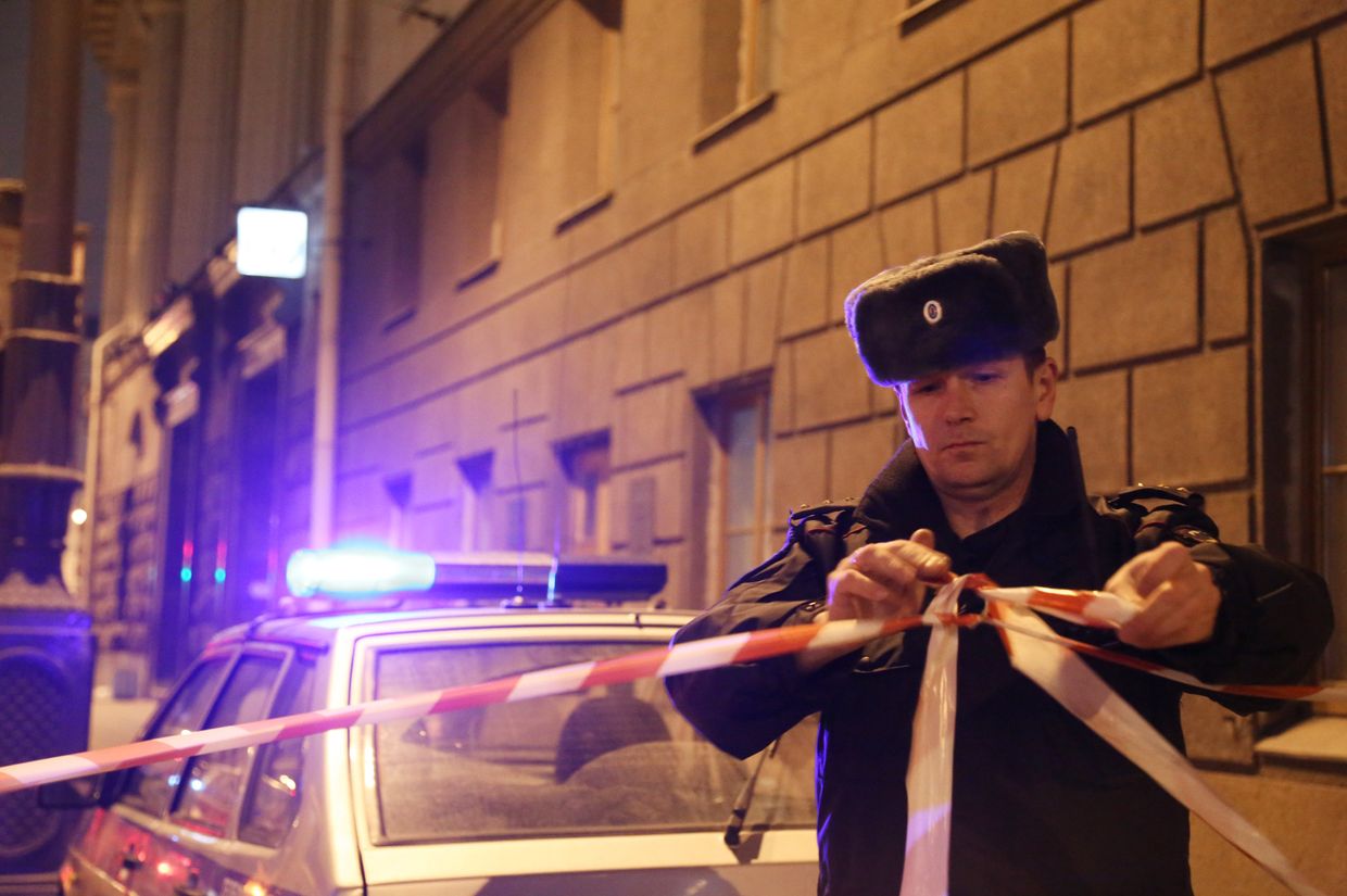 Взрыв в метро в Санкт-Петербурге