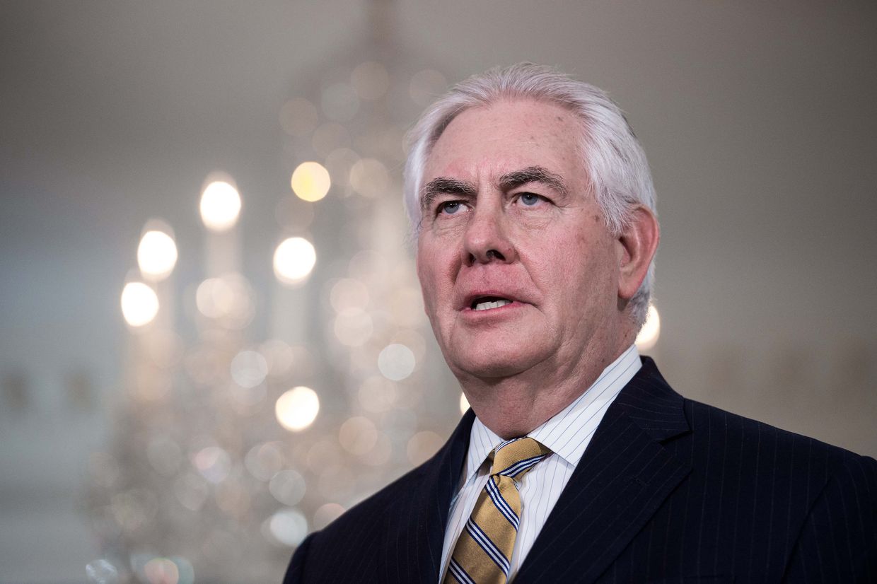 Госсекретарь США Рекс Тиллерсон