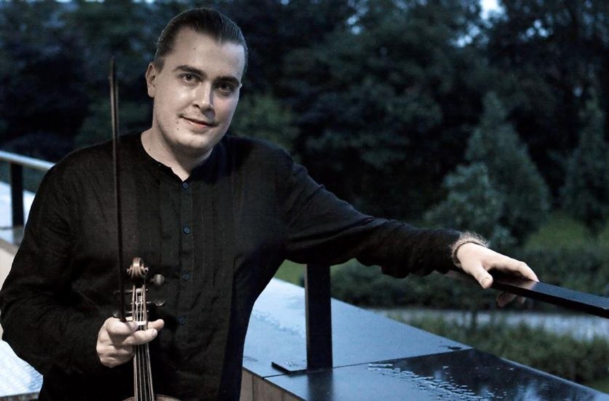 Скрипач Дмитрий Синьковский, Брюгге, 2008