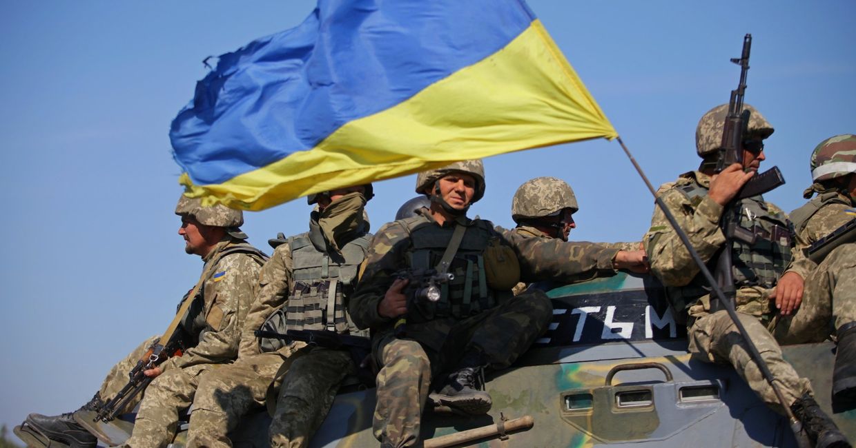 Солдаты ВСУ на востоке Украины