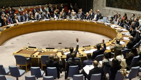 Голосование по западной резолюции по Сирии в Совбезе ООН. 12 апреля 2017 