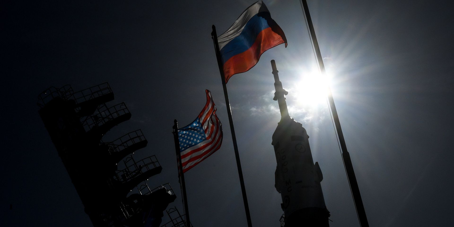 Установка ракеты-носителя Союз-ФГ с пилотируемым кораблем Союз-МС-04 на Гагаринский старт космодрома Байконур - ИноСМИ, 1920, 26.04.2023