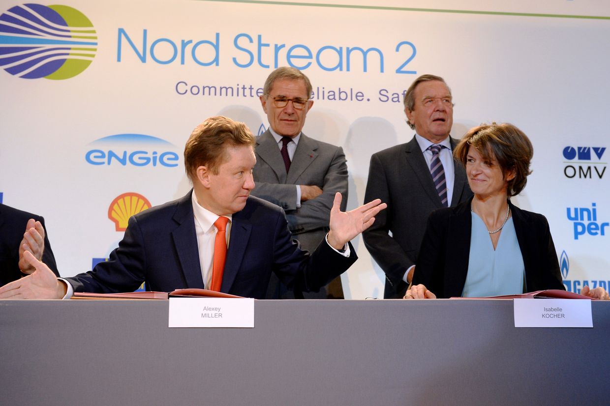 Подписание соглашения о финансировании Северного потока-2 между Nord Stream 2 AG и европейскими партнерами в Париже Подписание соглашения о финансировании Северного потока-2 между Nord Stream 2 AG и европейскими партнерами в Париже