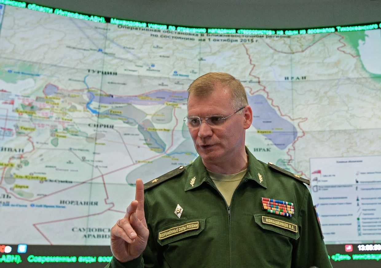 Начальник управления пресс-службы и информации военного ведомства генерал-майор Игорь Конашенков. Архивное фото