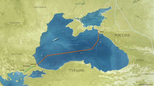 Морской газопровод Турецкий поток