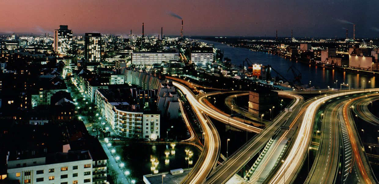 Промышленный комплекс BASF Людвигсхафен