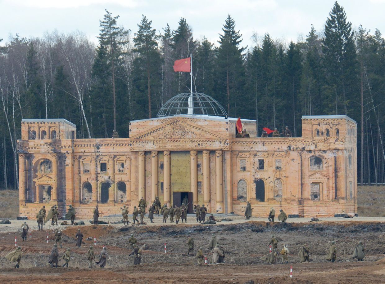 Военно-историческая реконструкция Штурм Берлина