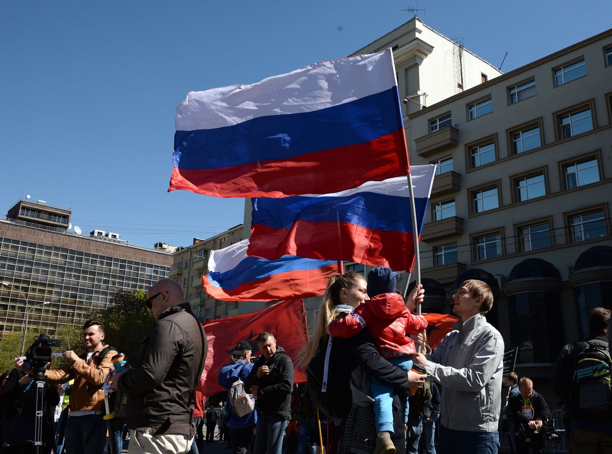 Шествия и митинг оппозиции в Москве
