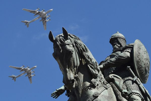 Российские стратегические бомбардировщики Ту-95МС