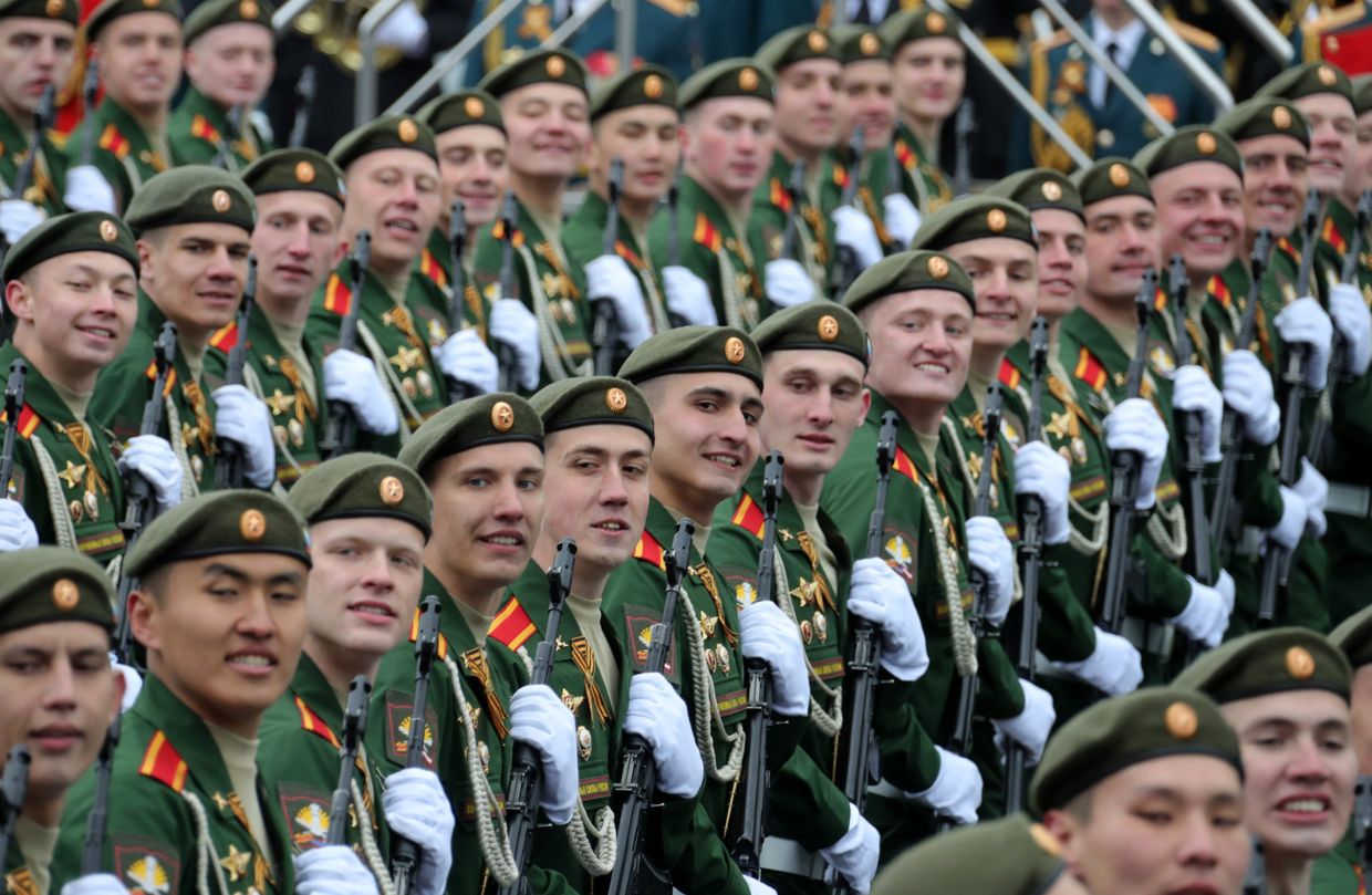 Военный парад, посвящённый 72-й годовщине Победы в ВОВ
