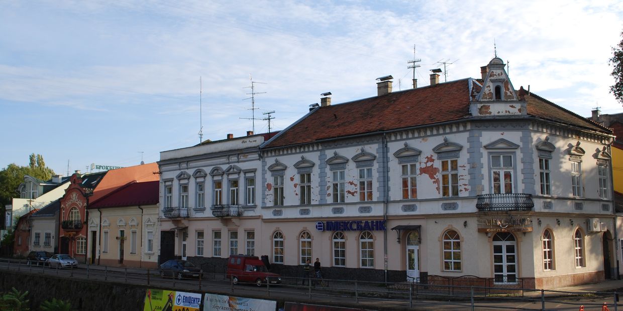 Православная набережная в Ужгороде, Закарпатская обл., Украина