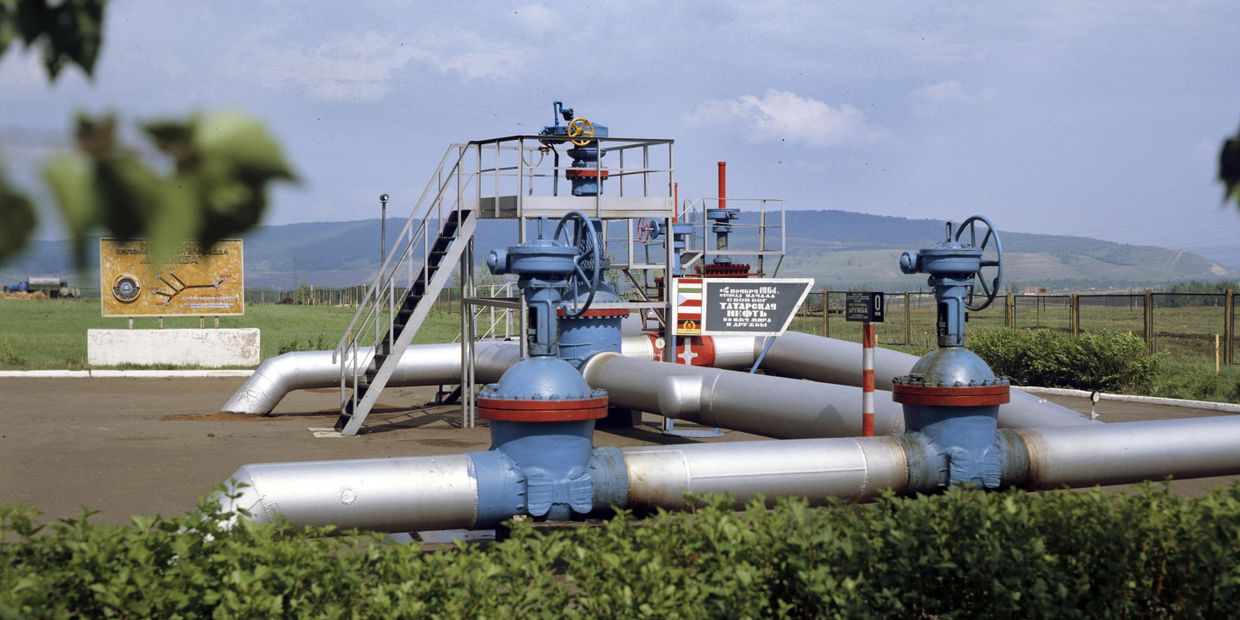 Нулевая отметка нефтепровода Дружба