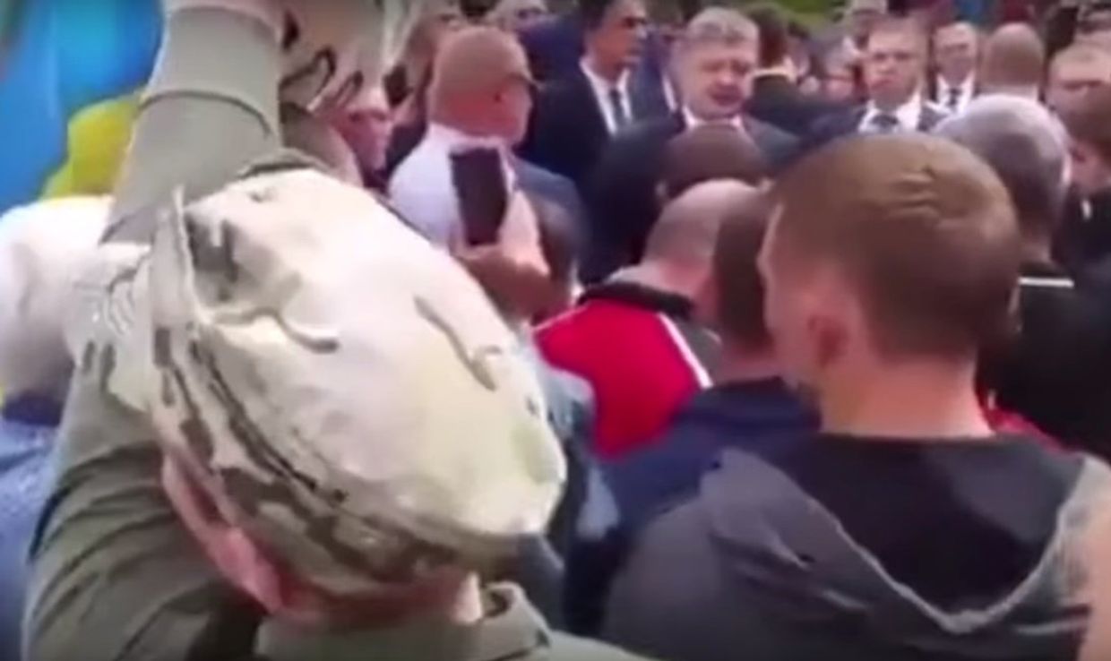 Бегство Порошенко