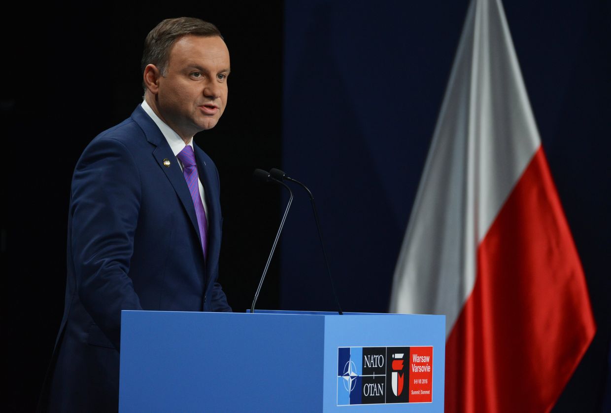 Президент Польши Анджей Дуда
