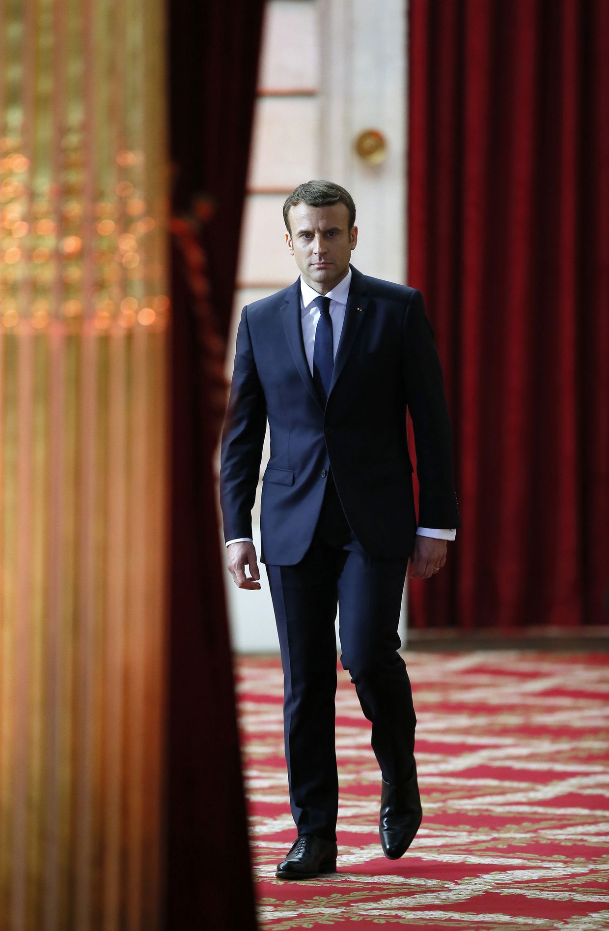 Президент Франции Эммануэль Макрон