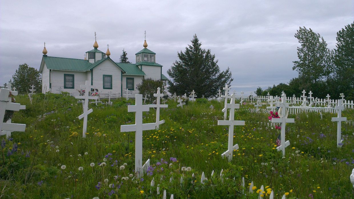 Церковь Преображения Господня и сельское кладбище в дер. Нинильчик Церковь Преображения Господня и сельское кладбище в дер. Нинильчик