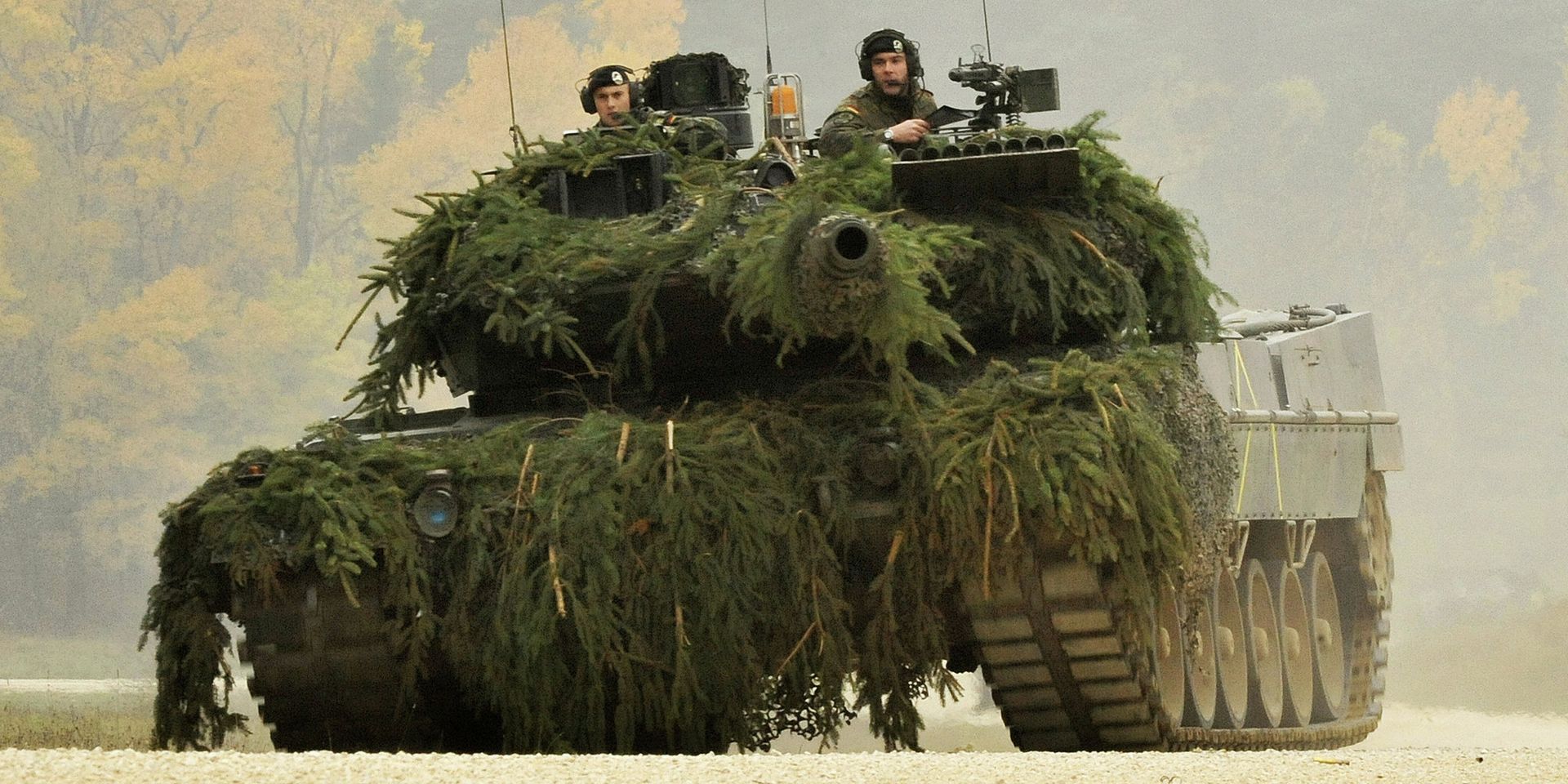 Немецкий военный танк Leopard II Немецкий военный танк Leopard II - ИноСМИ, 1920, 12.01.2023