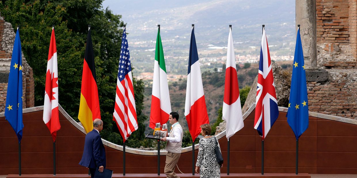 Подготовка к саммиту G7 в Италии