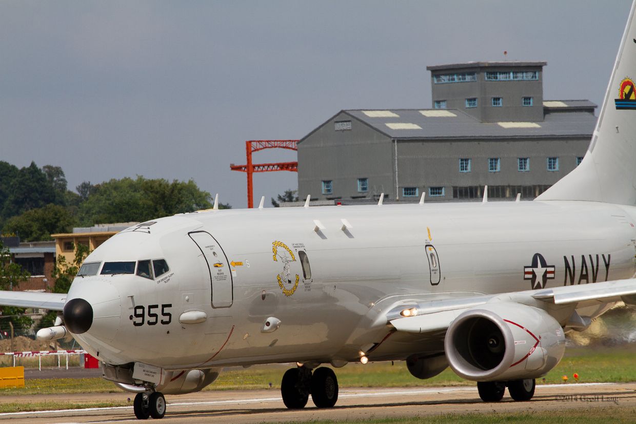 Патрульный противолодочный самолет Boeing P-8 Poseidon