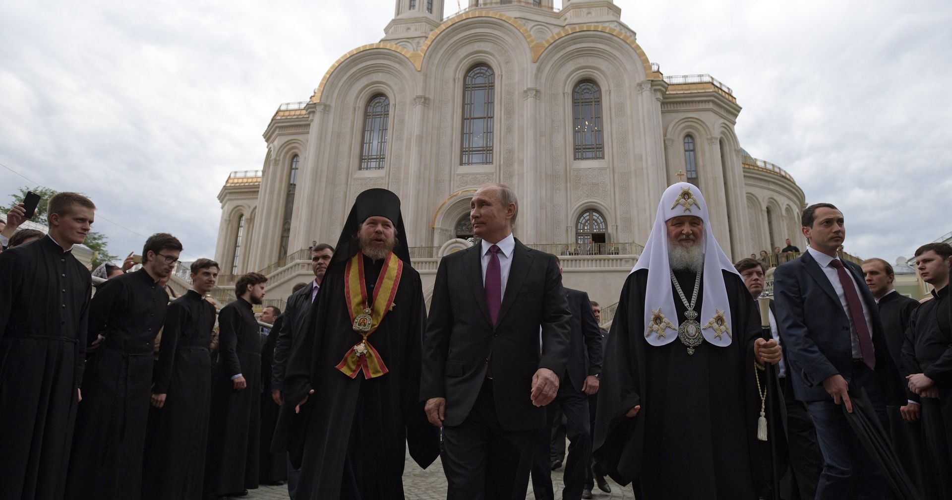 Президент РФ Владимир Путин и патриарх Московский и всея Руси Кирилл - ИноСМИ, 1920, 21.02.2021