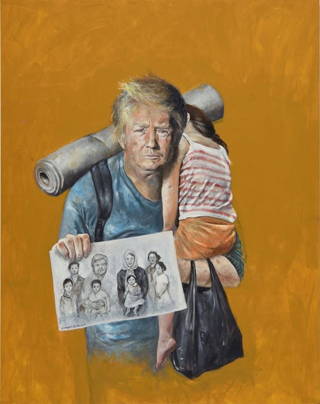 Карикатура на Трампа