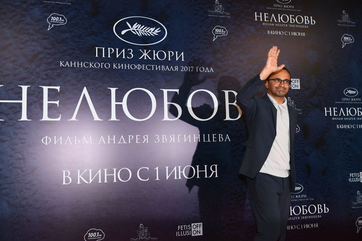 Режиссер Андрей Звягинцев на премьере своего фильма Нелюбовь