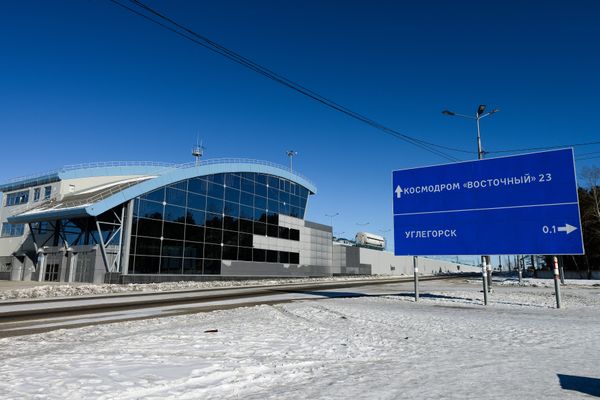 Железнодорожная станция у космодрома «Восточный»