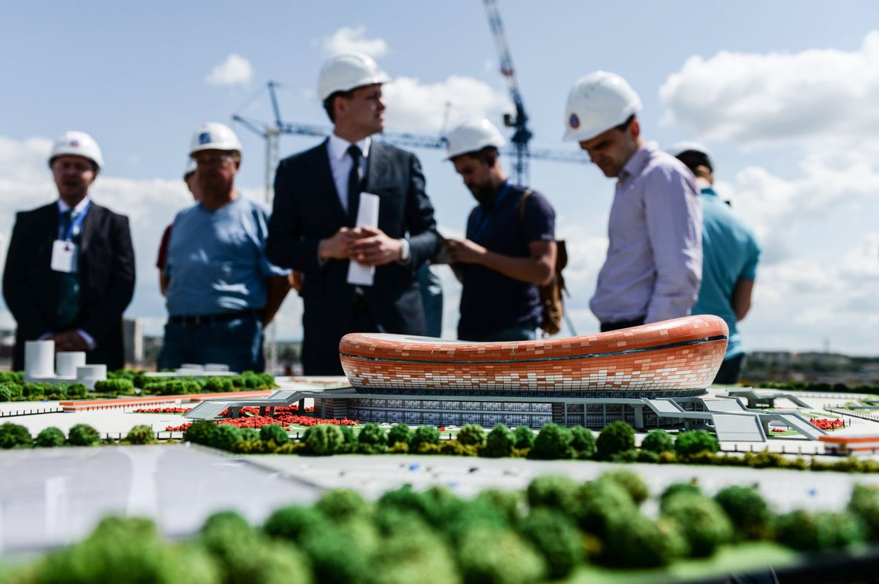 Строительство стадиона «Мордовия Арена» к ЧМ-2018