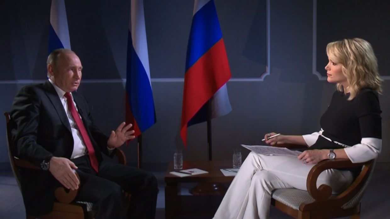 Путин о том, что у РФ не было связей ни с одним из предвыборных штабов в США