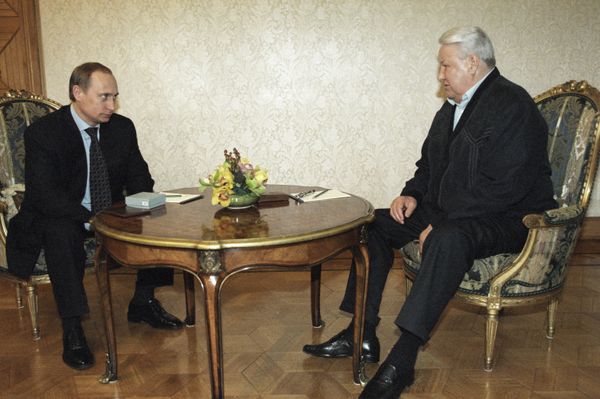 Борис Ельцин, Владимир Путин
