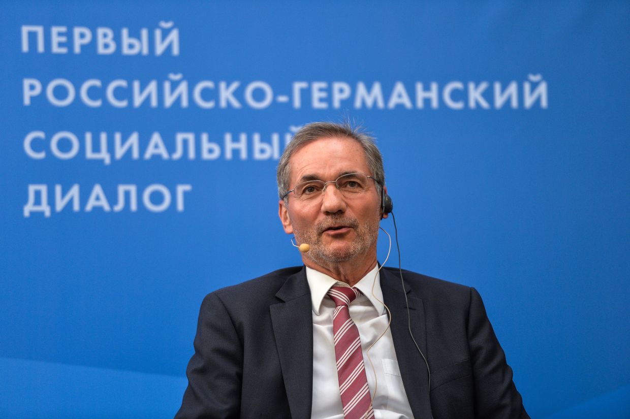 Премьер-министр федеральной земли Бранденбург Маттиас Платцек