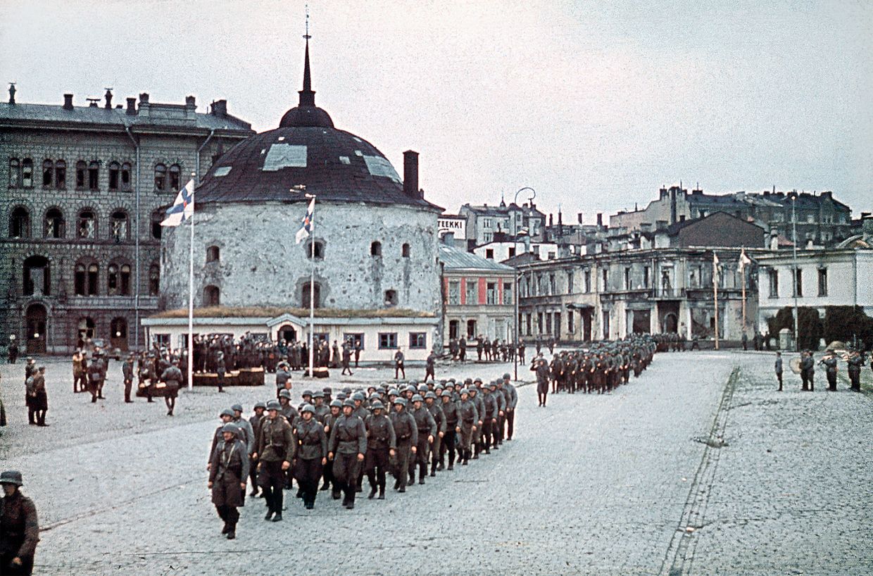 Парад финских войск в Выборге 31 августа 1941 года Парад финских войск в Выборге 31 августа 1941 года