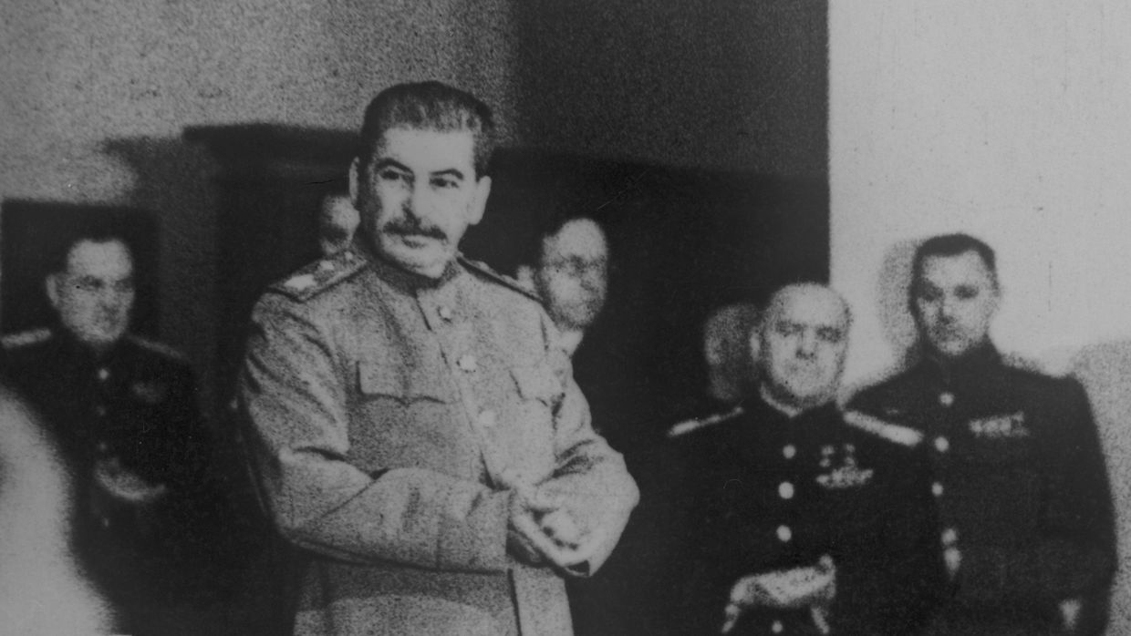 И.В. Сталин.