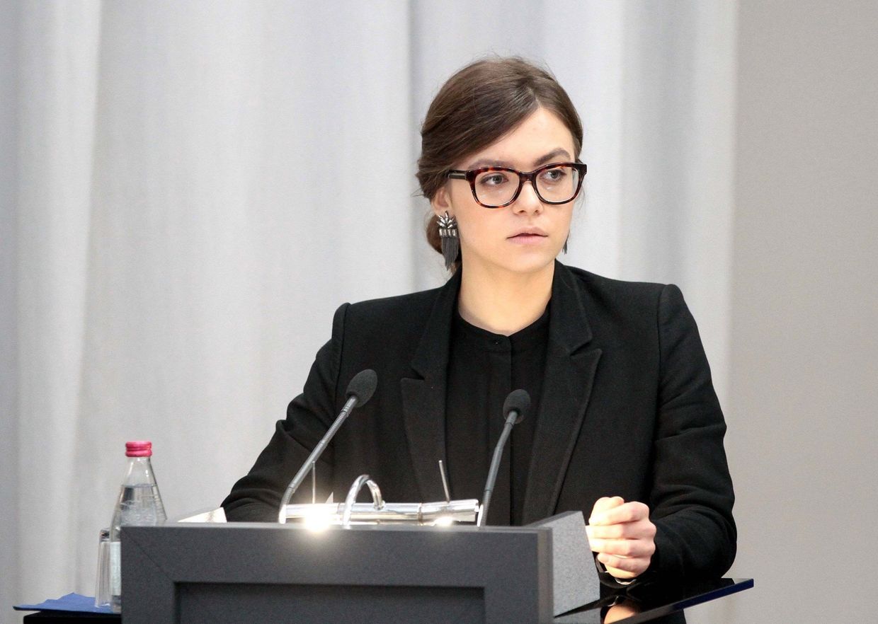 Замминистра МВД Украины Анастасия Деева