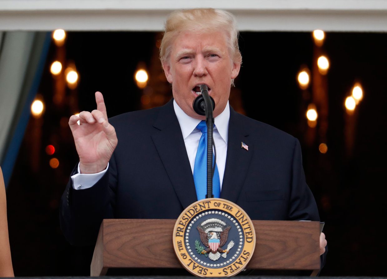Президент США Дональд Трамп