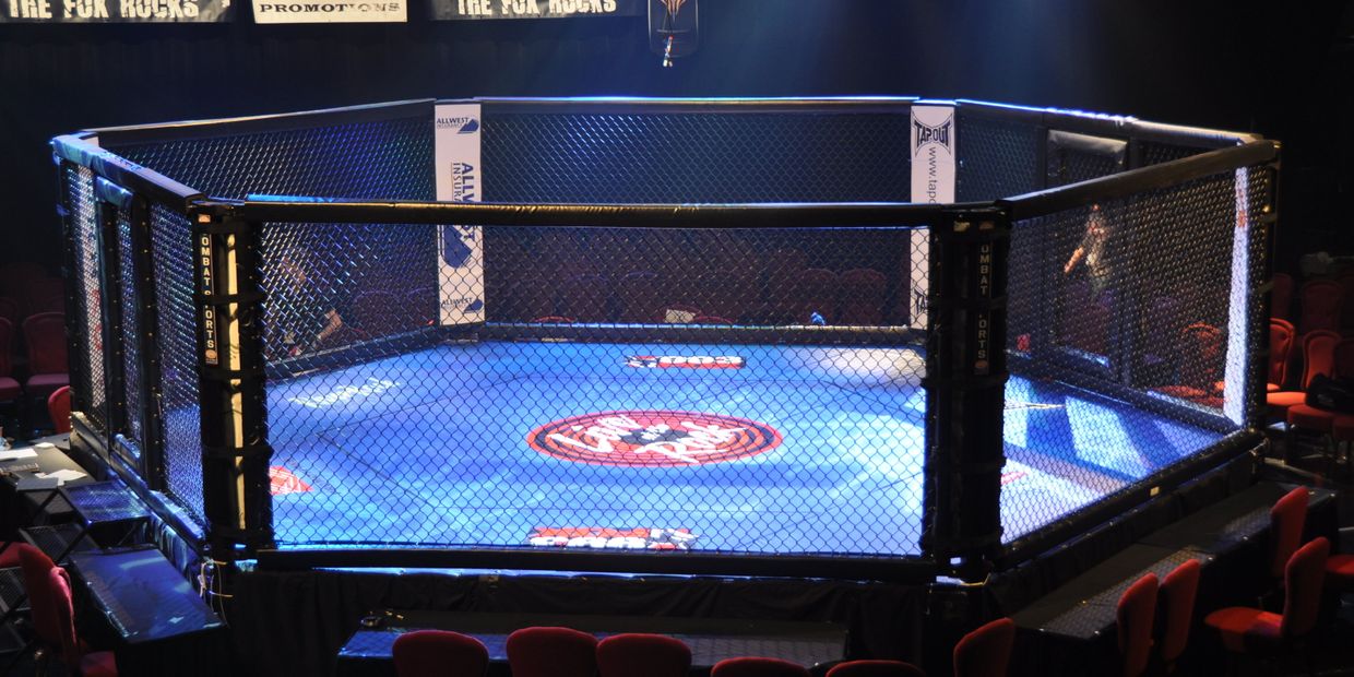Клетка для проведения боев MMA