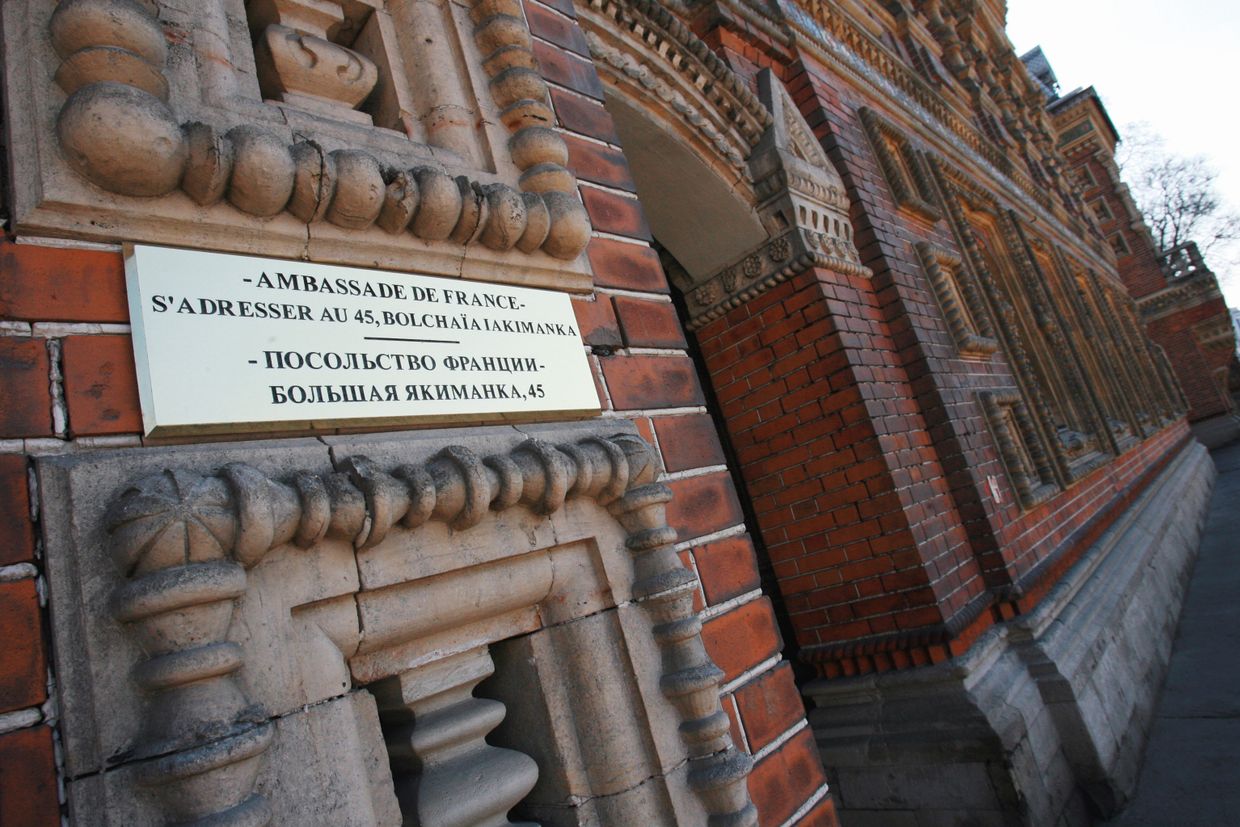 Здание посольства Франции