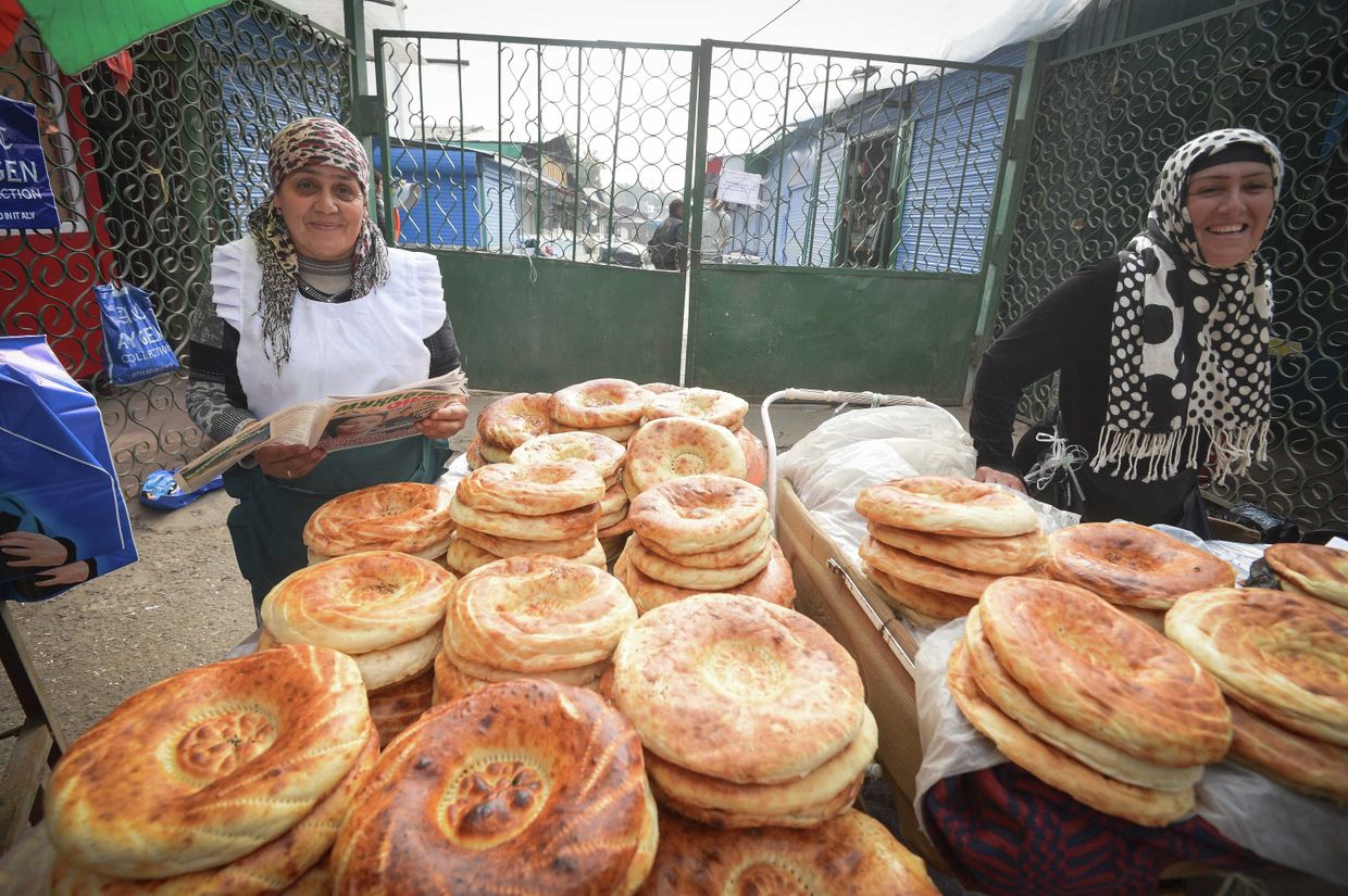 Зеленый рынок в Душанбе